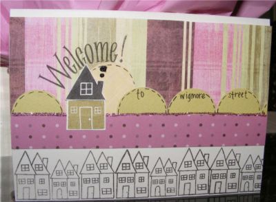 Welcome card
