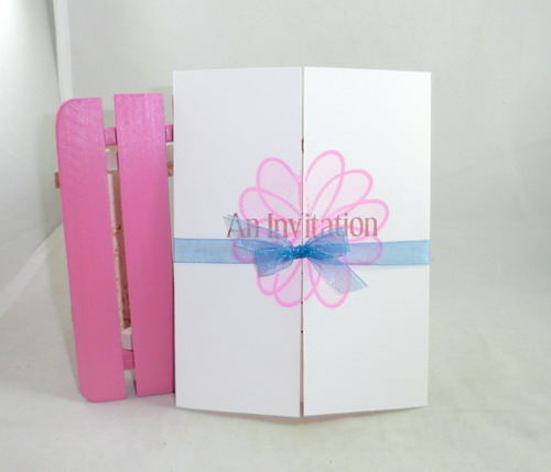 invitation card 1
I used flower2doole stamp set for the cover and invite2create for the inner part.
Keywords: invite2create
