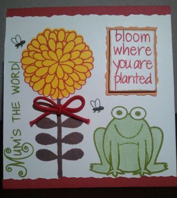 Mum's Froggy Card
