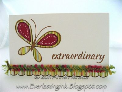 Extraordinary Butterfly
Paper pieced, E-Z!
Keywords: Butterfly2Build, YouAre2Kind