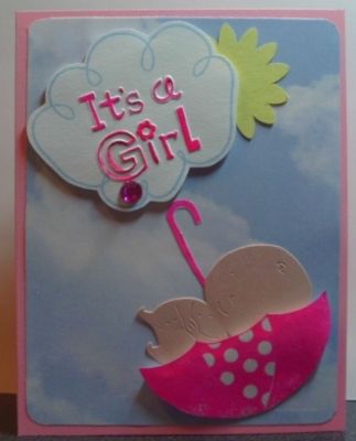 It's a girl
