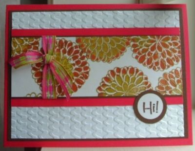 heat embossed & dry embossed folder
