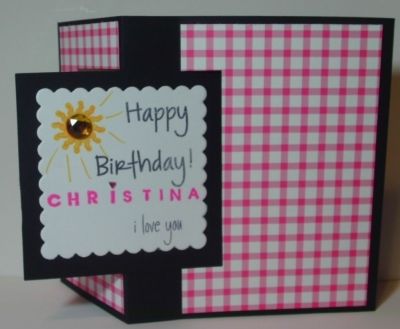 Happy birthday Christina
