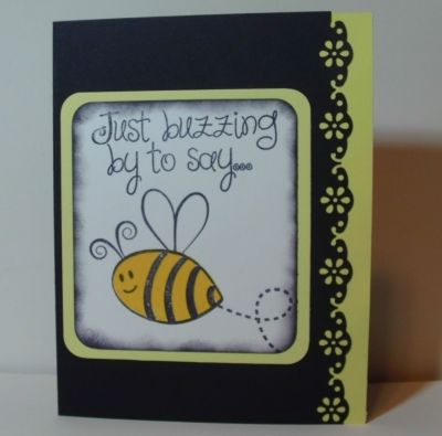 Just buzzing by
