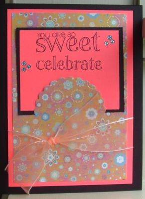 celebrate
used scallop circle framelit to cut 1/2 circle.
