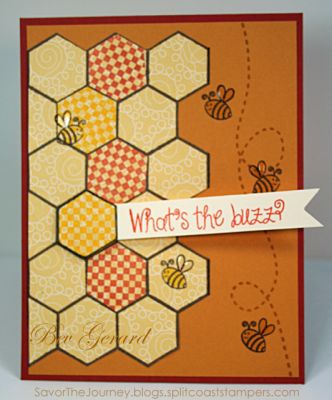*What's the Buzz?
Keywords: background4bees bee4me hexagons2love