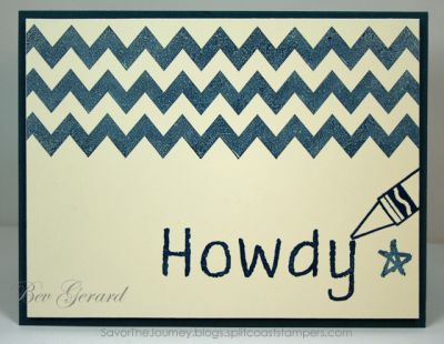 *Howdy!
It's quick & easy for a need-it-now Howdy!
