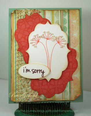 *'Sorry' in a Vintage Way 
