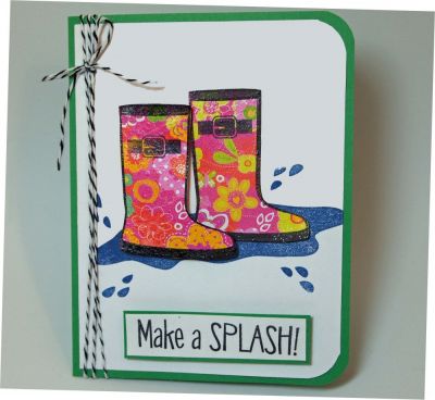 make a splash
