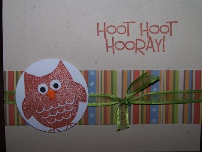 Hoot Hoot Horray! 
