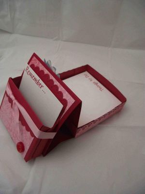 Keywords: Post it Note Box