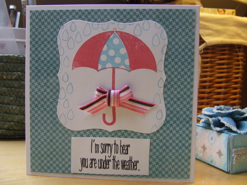 Under the Weather card
