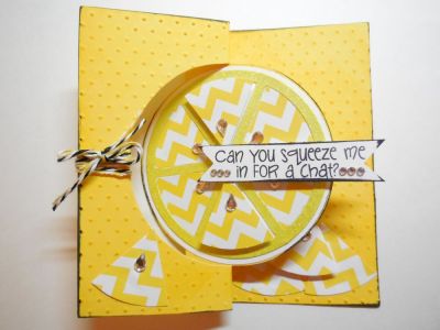 Spin on lemon
Keywords: spinner dies; circle flip it