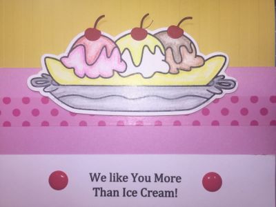 We love you more than ice cream
Keywords: Bananasplit2stamp
