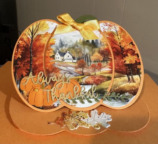 Fall scene pumpkin #2
Keywords: Original pumpkin fold it