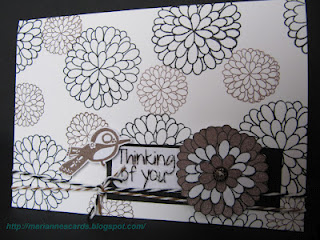 Black, white & brown Thinking of You

