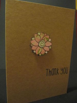 I paper-pieced and layered 2 flowers from List2write and adhered using pop-dots. The sentiment is from mums2stamp. 
