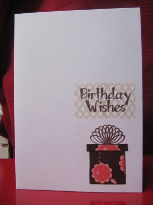 CAS Birthday Present
Sweet and simple! 
