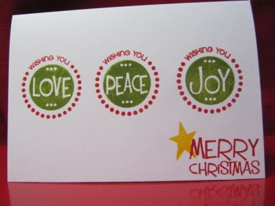 Love, Peace, Joy
