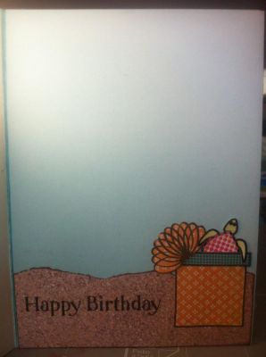 Oh, SNAP inside of card
