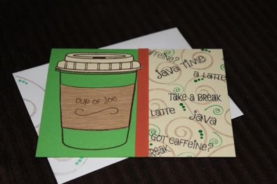 Take A Break
Keywords: coffee4two swirls2build