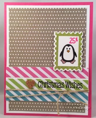 Christmas Wishes
Supplies for this card came from The Stamps of Life June Card Kit (cardstock, pattern paper, twine, cork sticker)
Additional Supplies:  postage2Stamp and lights4Christmas stamp sets from The Stamps of Life, Postage Dies from The Stamps of Life, and Ink from Color Box and Hero Arts

Keywords: postage2Stamp lights4Christmas