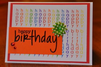 Colorful birthday
A fun, colorful birthday card for a friend.
Keywords: Happy Birthday