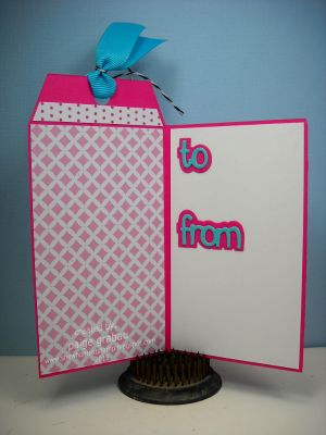 *Tag card (open)

