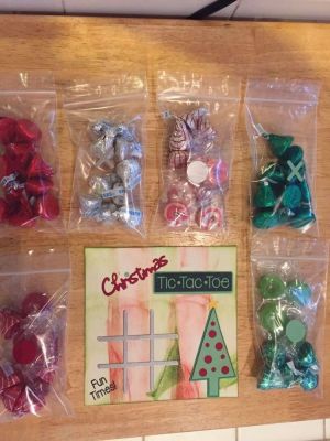 Christmas tic tac toe
