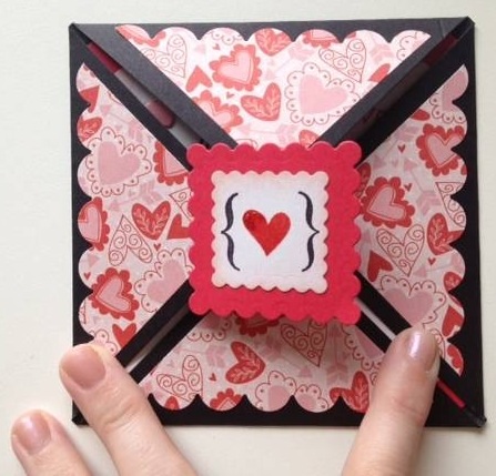 Square card
