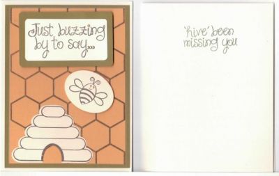 "Hive" Been Missing You
This card is for Operation Write Home
Keywords: bee4me hive4bees background4bees
