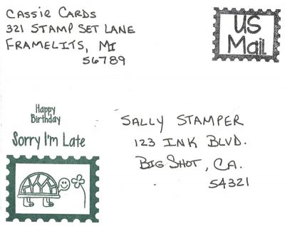 envelope/postage2stamp
thought I'd decorate the envelope for a change
