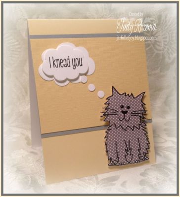 *I Knead You
Keywords: Judy Rozema cat2stamp