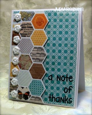*A Note of Thanks
The sentiment is part of a new stamp released today (6/7/13) at The {Stamps} of Life called thanks4subways. I inked up just one of the sentiments in the stamp, a word or two at a time, and used that part only in my card.


Keywords: thanks4subways Judy Rozema