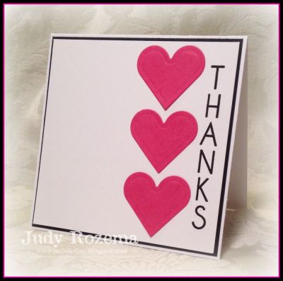*Vertical Thanks
Keywords: Judy Rozema Thanks