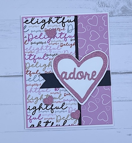 Adore Valentine Card
