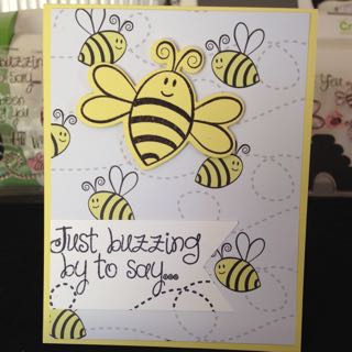 Buzzing By
February Card Kit

