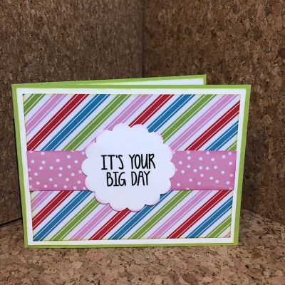 Bold Stripe Birthday 
