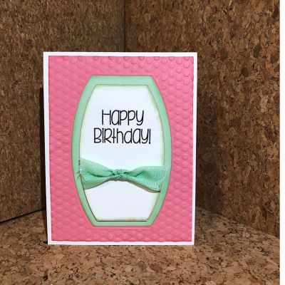 Embossed Birthday 
