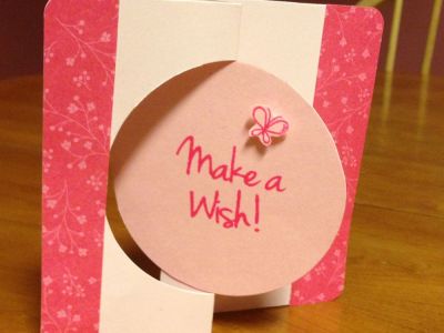 Make a Wish
Make a wish and Onsie4baby stamps, Circle flip it, Gauva ink and sprinkles
