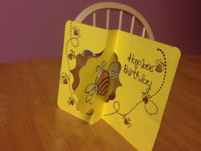 Hap'bee Birthday Inside
