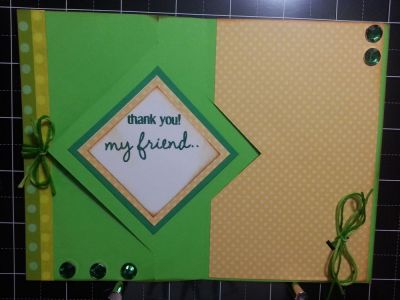 Froggy Card inside 
