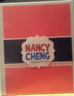 Binder Cover 
