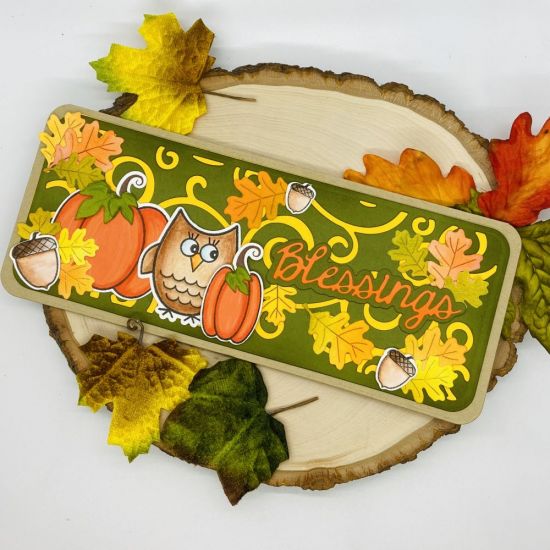 Blessings
Keywords: owls2love raccoon2love leaf2stamp