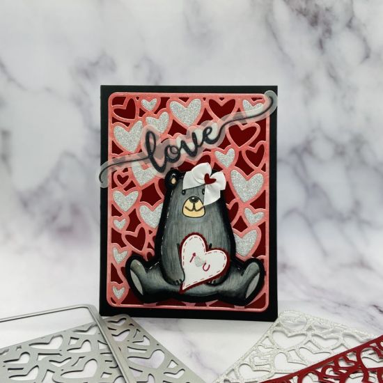 Love
Keywords: polarbear 2stamp hearts2love