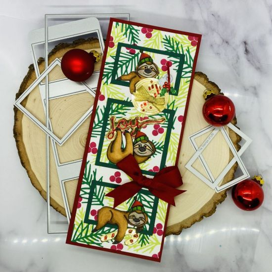 Joy
Keywords: sloths2stamp worddies pinecones2stamp ornaments4christmas