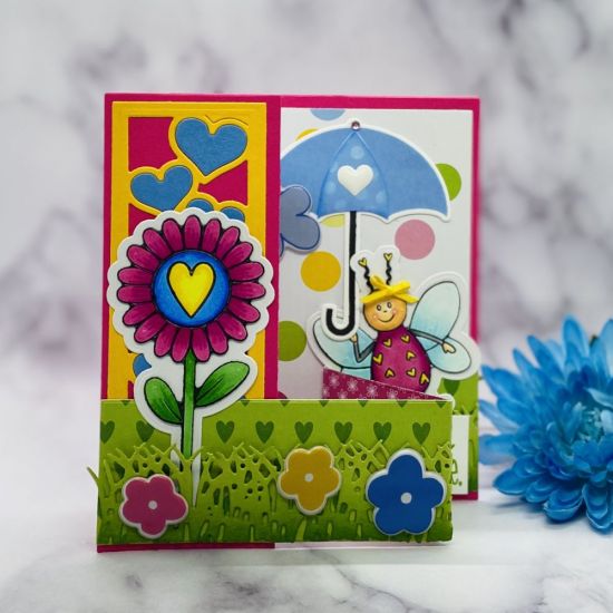 HSN Z Fold Card Base
