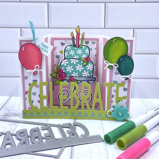 Keywords: cake2build happybday2you CreateaSceneCard