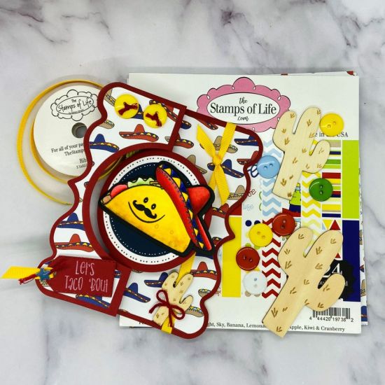 Let's Taco 'Bout
Keywords: flipits tacos2stamp stitchedtags