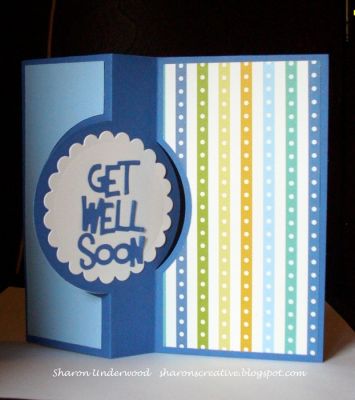 Keywords: Get Well Soon, Large Circle Die